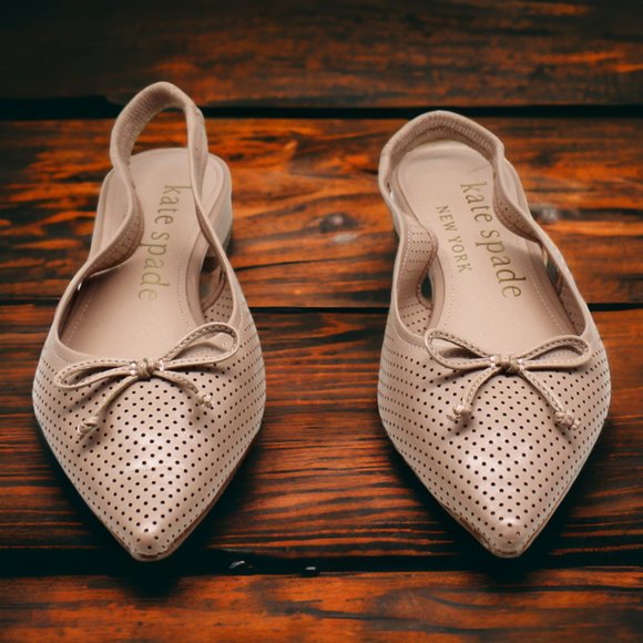 Kate Spade New York Women's Veronica Slip on Slingback Flats - Picture 3 of 8